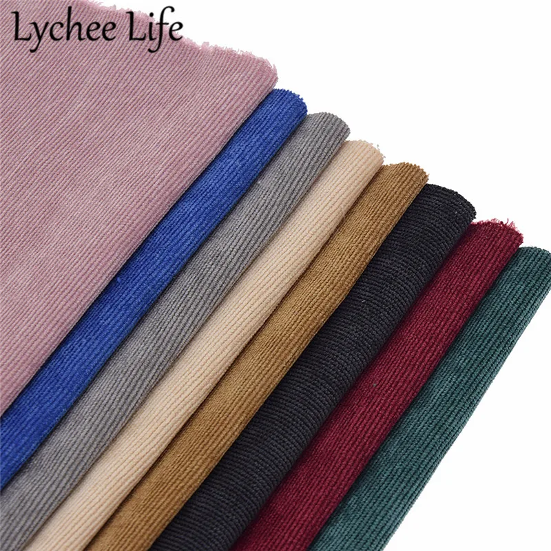 Lychee Life тисненая бархатная ткань в полоску 29x21 см, Полиэстер, Хлопок, ткань, сделай сам, ручная работа, швейная одежда, сумки, товары для украшения