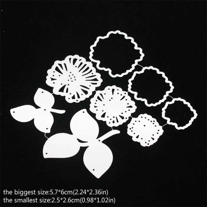 KSCRAFT Flower Metal Cutting Dies Stencils for DIY Scrapbooking/photo album Decorative Embossing Cards | Дом и сад
