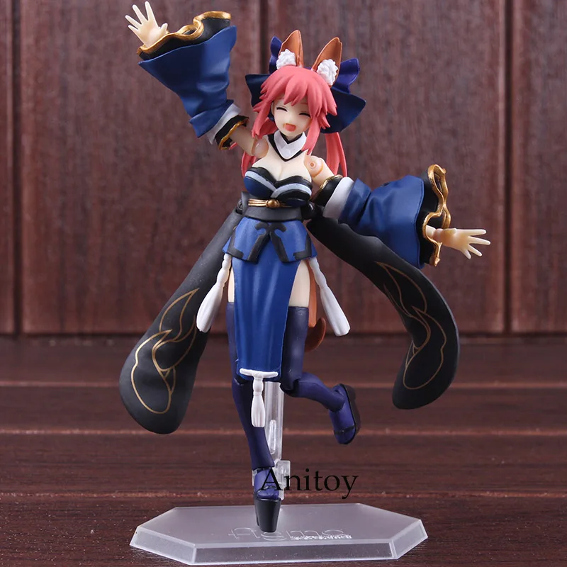 Аниме Figma 304 Fate/EXTRA Caster Tamamo No Mae ПВХ Fate Extra Figma ФИГУРКА СЕРИИ Коллекционная модель игрушки