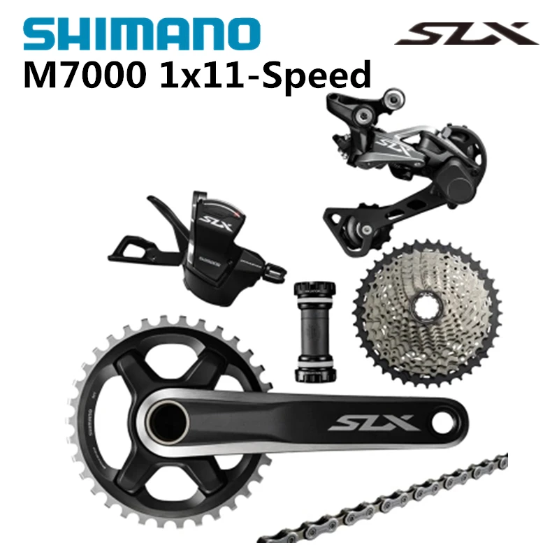 SLX M7000 1x11S 11S набор скоростей и гидравлический дисковый тормоз для горного