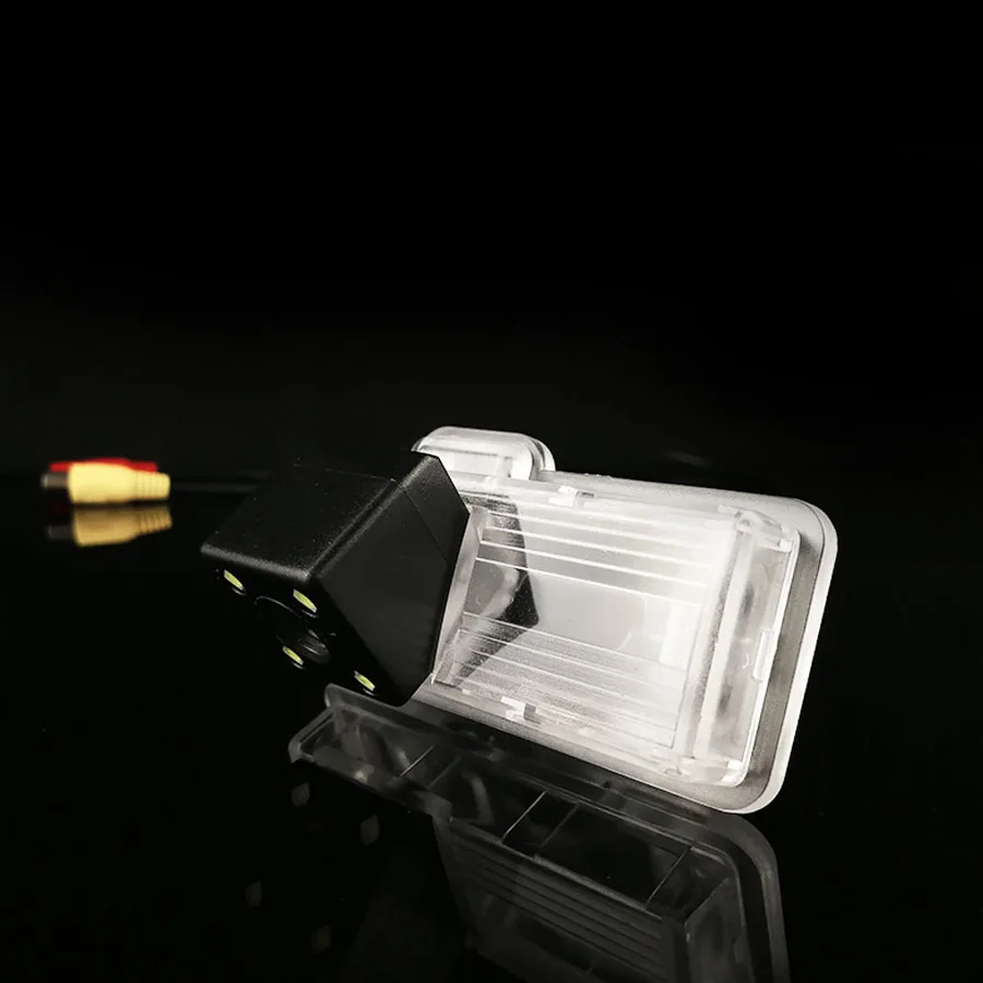 Автомобильная CCD камера заднего вида с 4 светодиодами для резервного копирования