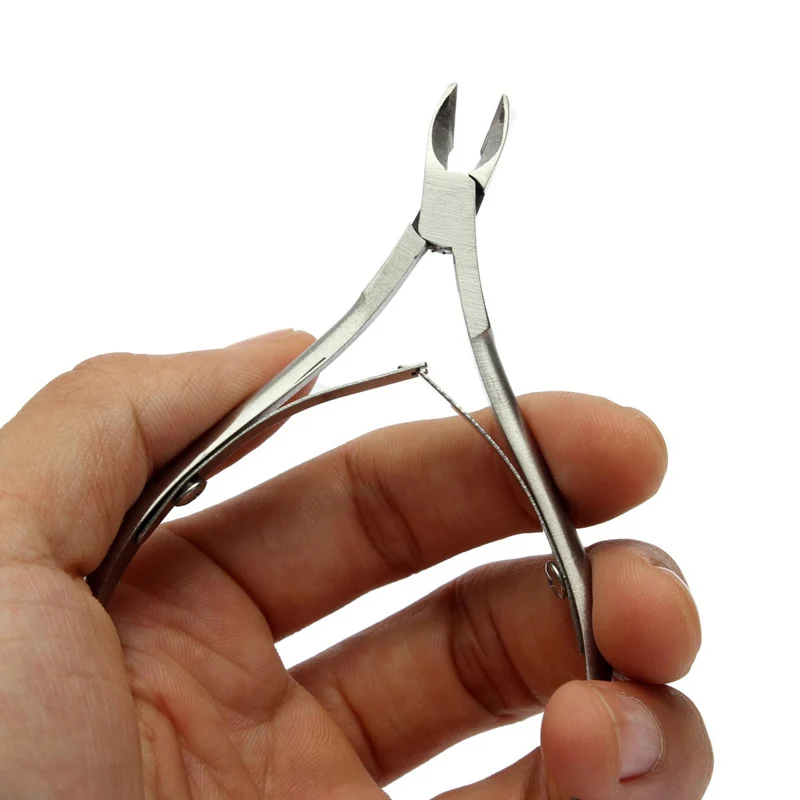 

3pcs/Set Cuticle Pusher Nipper Remover Clipper Nail Scissor Tools Set Stainless Steel Dead Skin Manicure Tool Nail Art Suppliers