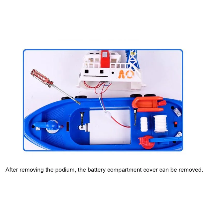 Морская спасательная пожарная лодка игрушки электрическое Распыление воды