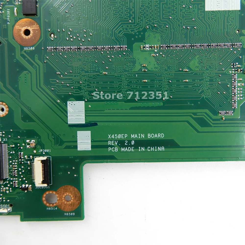 X450EA с процессором AMD 4 Гб RAM материнская плата REV 2 0 для Asus X450E X450EP X452EA X452E A452E