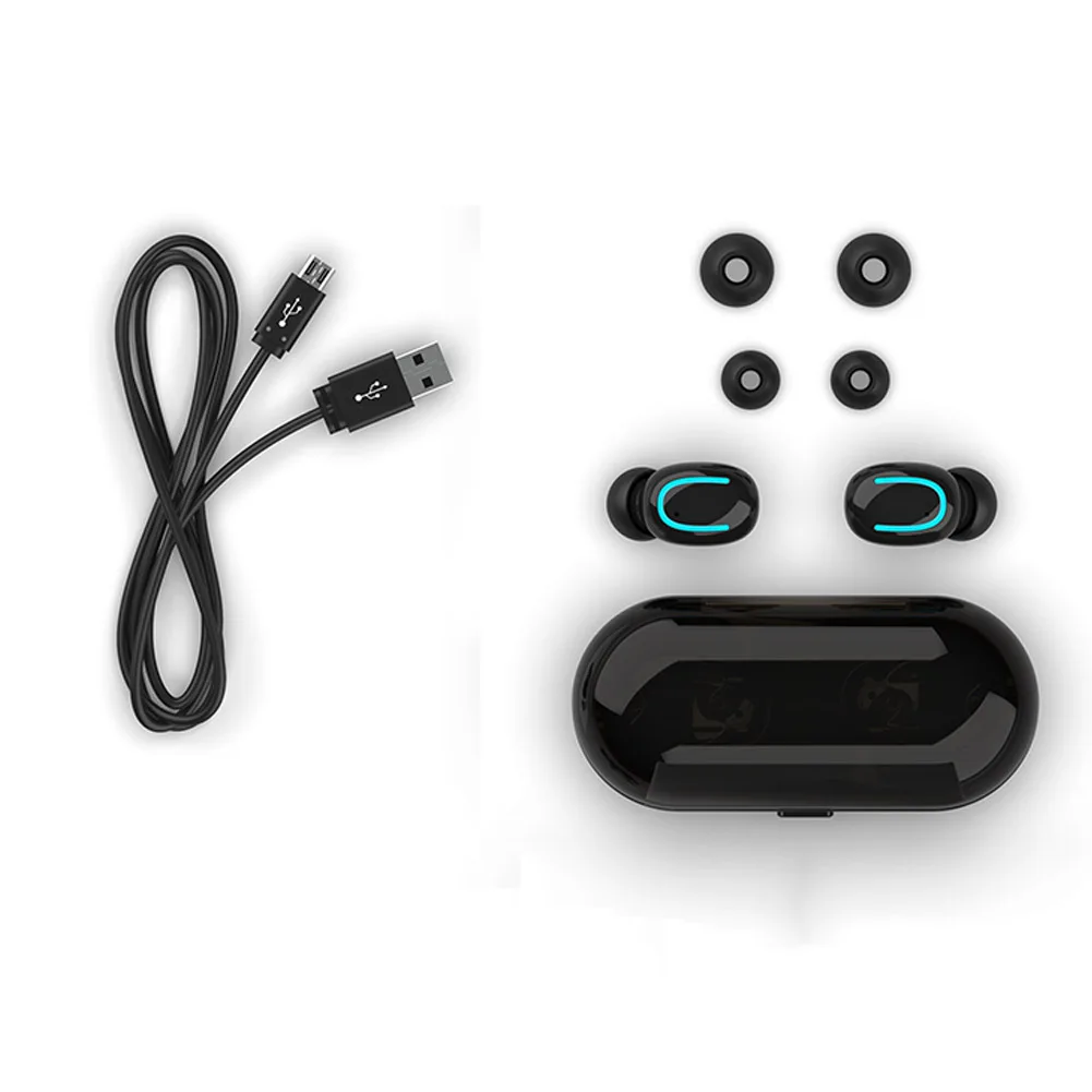 

New Arrival Q13S Wireless TWS Bluetooth 5.0 Stereo Earphones with Charging Case for iPhone Wireless TWS Bluetooth