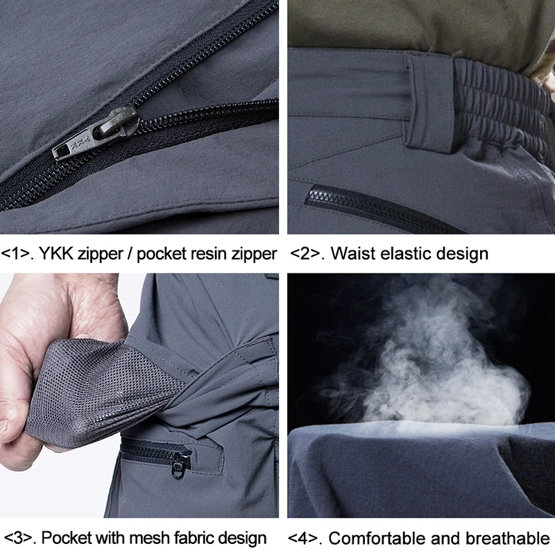 FREE SOLDIER outdoor sports climbing tactical military men's cropped trousers quick drying in summer lightweight and breathable|Шорты для