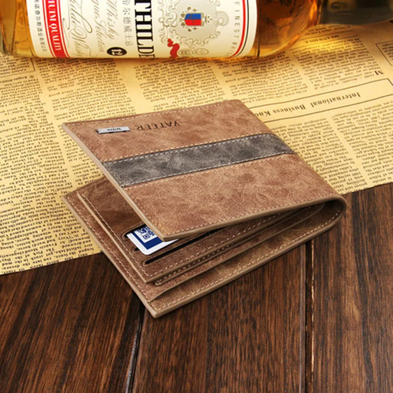 Горячая Распродажа мужской кожаный бумажник с владельцы кредитных карт
