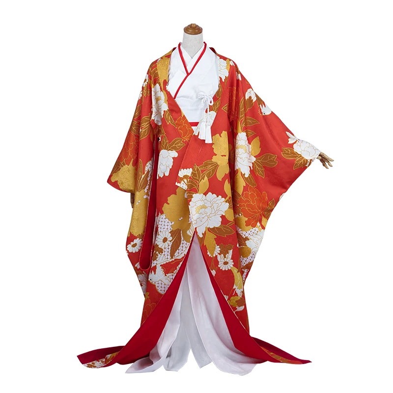 Аниме Kamisama Love Momozono Nanami &amp Tomoe свадебное кимоно Косплей Костюм унисекс полный