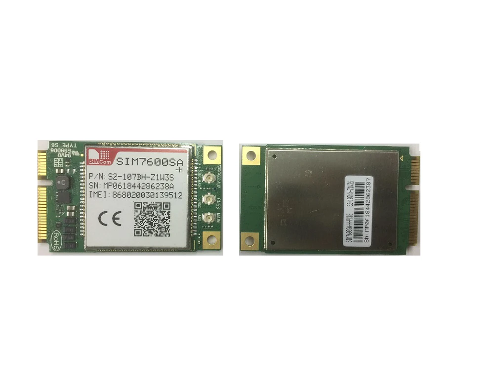 Модуль SIMCOM SIM7600A-H/SIM7600SA-H/SIM7600E-H Mini Pcie SIM7600 CAT4 с модулем Muti Band Competitive с mikrotik