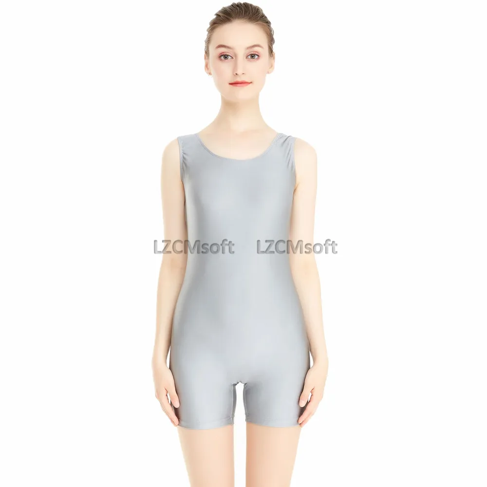 Adult Tank Short Unitard One Piece Lycra Spandex Biketard Plus Size Bike Wear Activewear Workout Suits | Тематическая одежда и