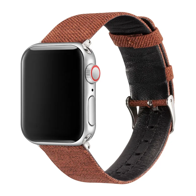 Кожаный ремешок для наручных часов для Apple Watch Sport полос кожи(Сертификация ce& iso) Ремешок Браслет совместимый для наручных часов Iwatch серии 4/3/2/1 LL83003