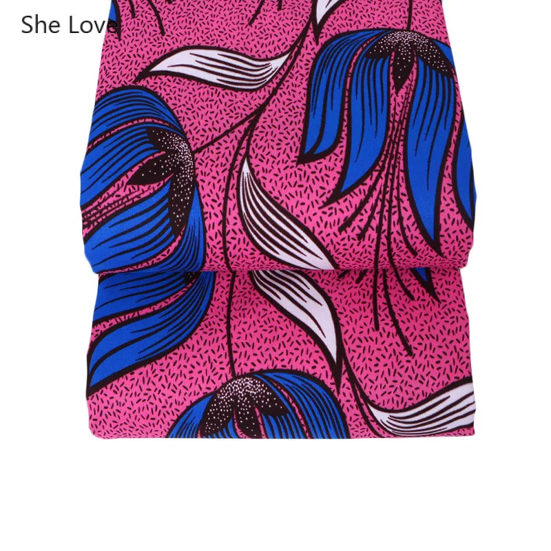 She Love Ankara африканская восковая ткань с цветочным принтом Binta настоящий воск