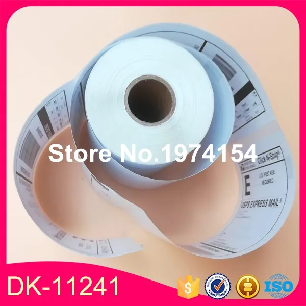 8 x Rolls Brother Compatible Labels DK-11241 DK 11241 DK241 102 152mm sticker adhesive Shipping | Компьютеры и офис