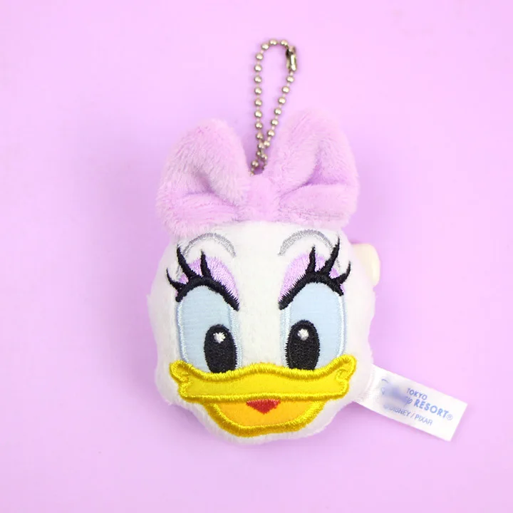 Disney Микки детский манеж мультфильм кукла кулон+ брошь Многофункциональный меховой шарик-подвеска аксессуары брелок для портфеля кулон - Цвет: 4