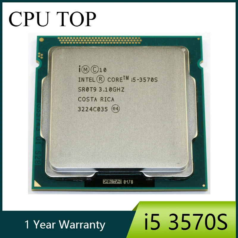 Процессор Intel Core I5 3570S четырехъядерный процессор 3 1 ГГц L3 = 6 м 65 Вт Разъем LGA 1155