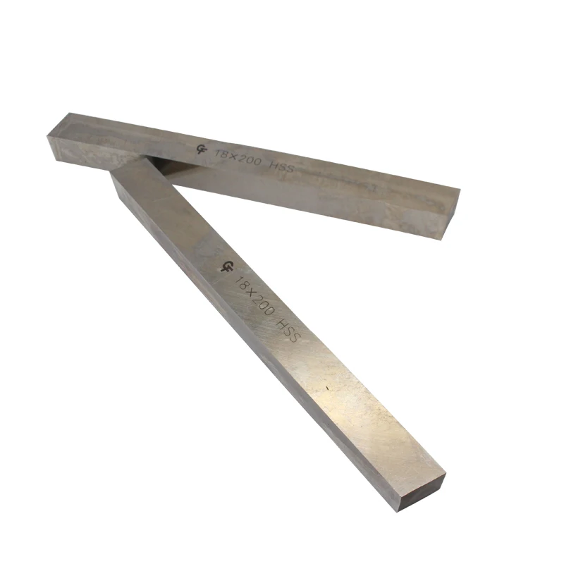 

2PCS 18x200 HSS Steel High-strength Steel Plate Turning Tool 18*200 High Speed Steel HSS Plate Sheet DIY material Wall