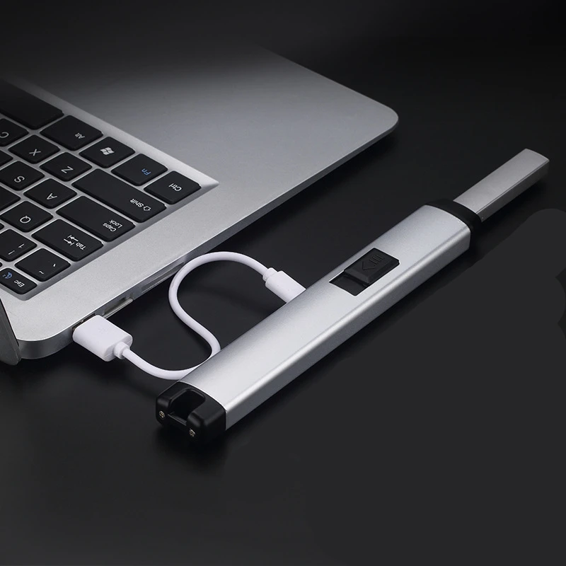 Новая дуговая ветрозащитная плазменная электронная USB зарядка Кухня барбекю сигарета для курения электрическая зажигалка два типа оригинальная коробка