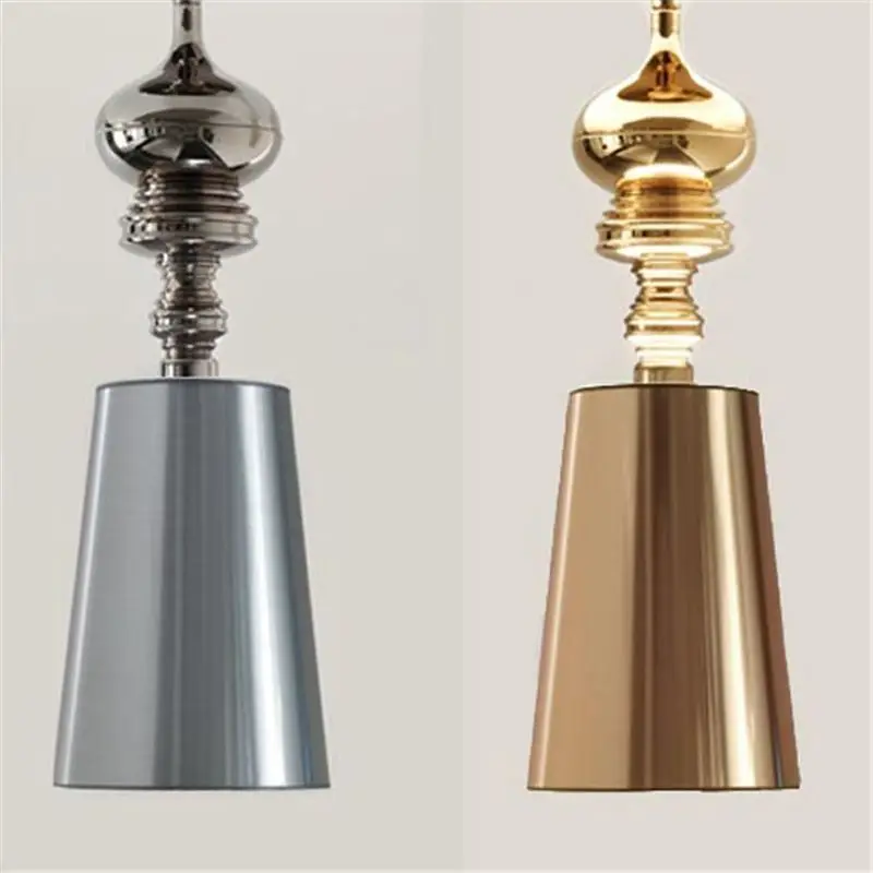 Современные коридор подвесной светильник ткань Рог Обеденная Ресторан Спальня
