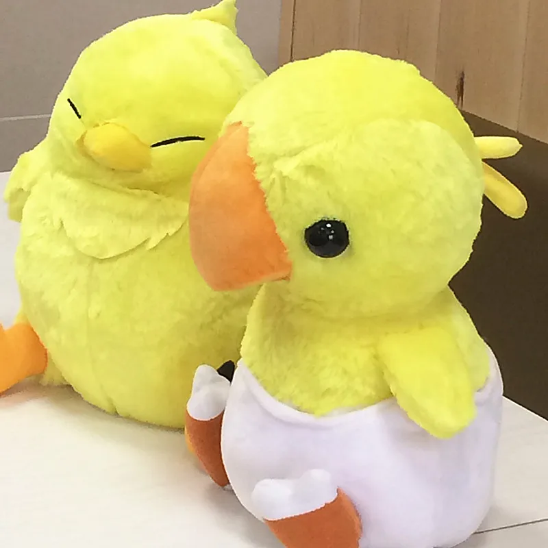 35 см Final Fantasy Chocobo птица MOGLI Moogle плюшевые игрушки мягкие куклы подарок на день рождения для вашего ребенка