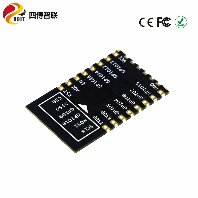 5 шт./упак. ESP8266 ESP F Серийный беспроводной модуль передачи Wi Fi IoT FCC/CE/RoHS аутентичная