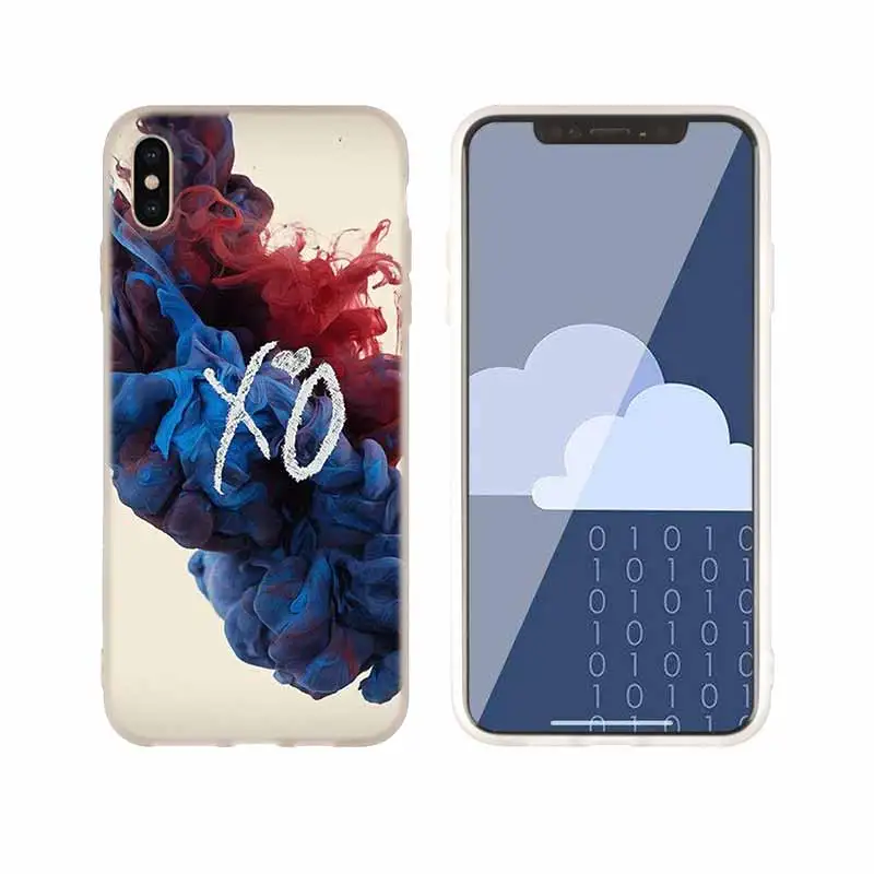 Чехлы, силиконовый мягкий чехол для iPhone 11 Pro X XS Max XR 6 6S 7 8 Plus 5 4S SE, высокое качество, логотип Weeknd XO - Цвет: as the picture 03