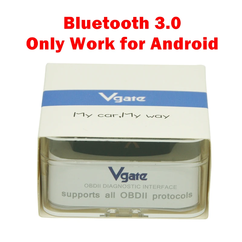 Vgate iCar pro считыватель кода OBD Bluetooth/wifi Автомобильный сканер сна для Android и IOS тесто, чем ELM327 V1.5 - Цвет: Bluetooth 3