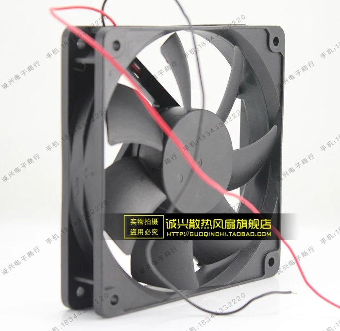 

Free Delivery.AG12024XB257100 12025 12CM 24V 0.46A welding cooling fan