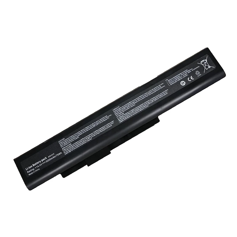 14 4 В 75WH A42-A15 Новый аккумулятор для ноутбука MSI A41-A15 A32-A15 A6400 CR640 CX640 E6221 E6227 P6815 5200 мАч |