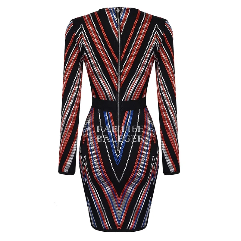 2019 Новое поступление шикарное разноцветное жаккард с геометрическим узором