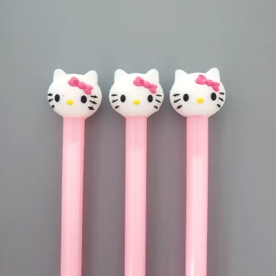 1PCS Random 1 шт гелевая ручка с единорогом Фламинго гелевые ручки 0,5 мм Новинка Мультяшные канцелярские принадлежности Kawaii ручка студенческие милые кавайные ручки школьные принадлежности - Цвет: 1PCS Random