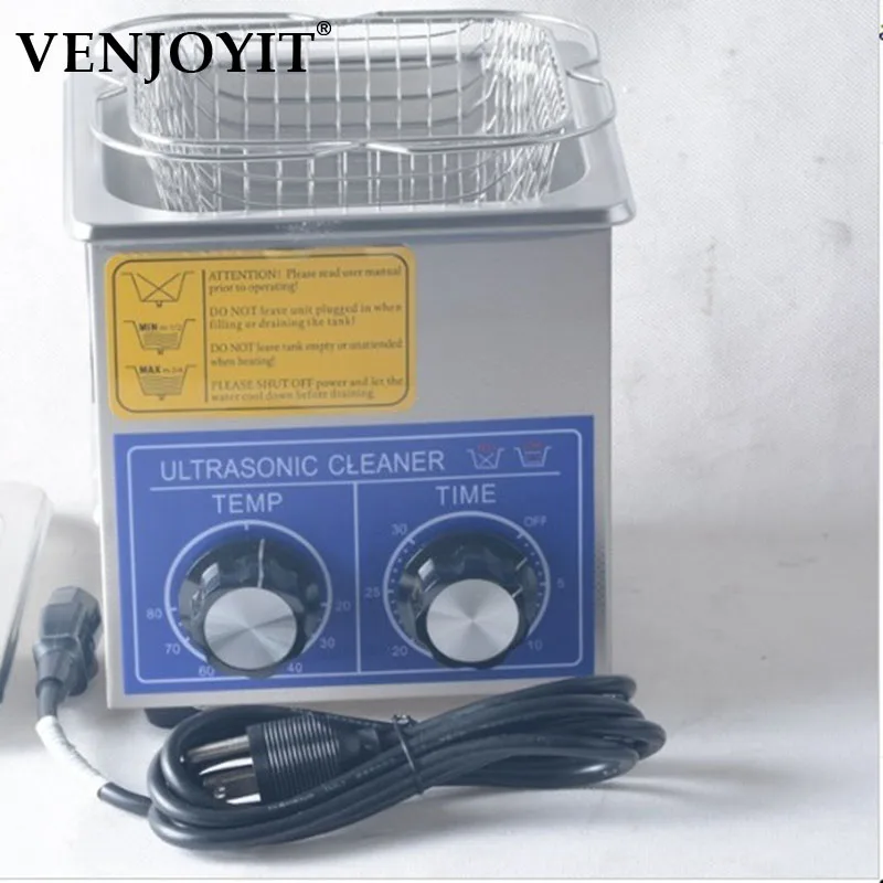

3L Stainless Ultrasonic Cleaner with Heater & timer lab use