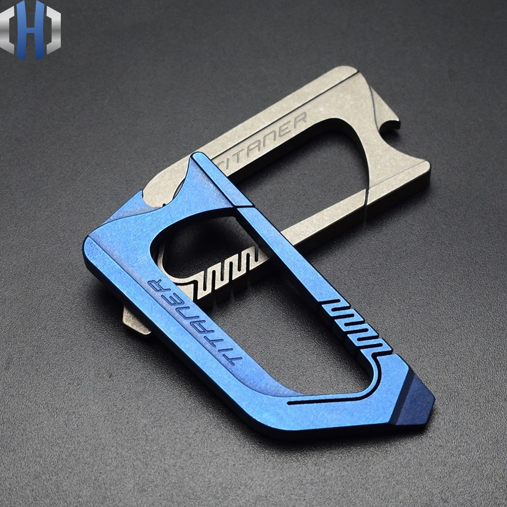 Брелок для ключей мужской из титанового сплава инженерный Уникальный креативный