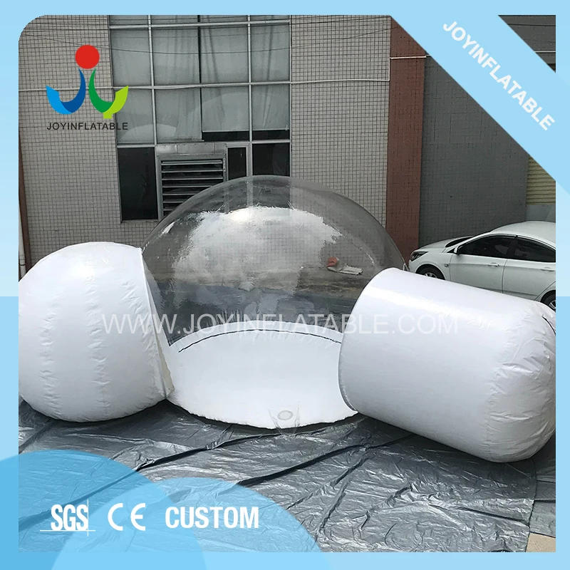 Надувная прозрачная купольная палатка надувная пузырьковая для сна 4 х8 м|clear dome