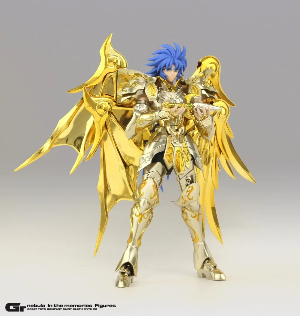 В magazzino GRANDE GIOCATTOLI Близнецы Сага anima di oro Divina арматура Saint Seiya Миф Ткань EX SOG фигурка