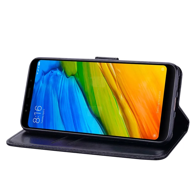 Кожаный чехол-кошелек для Xiaomi redmi 5 Plus xiomi redmi 5, мягкий флип-чехол для Xiaomi redmi 5 redmi 5 Plus 5,99 чехол для телефона