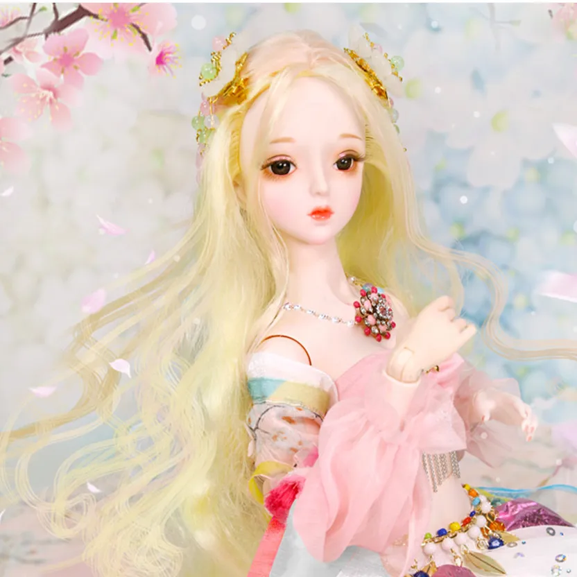 Fortune day 1/3 bjd кукла 62 см шарнир тело кукла белая кожа с волосами одежда обувь головной убор, AI YoSD MSD SD набор игрушка подарок для ребенка DC
