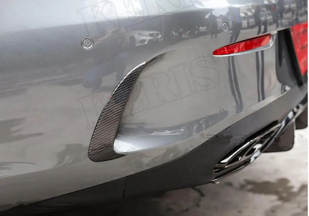 Углеродное волокно COUPE W238 2 шт. задний бампер боковая вентиляция багажника крылья
