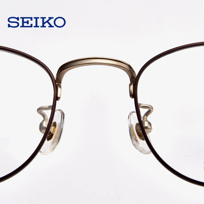 SEIKO титановая оправа для очков, рецептурное стекло es для мужчин, диоптрическое прогрессивное стекло для глаз es оптические оправы для очков H03097