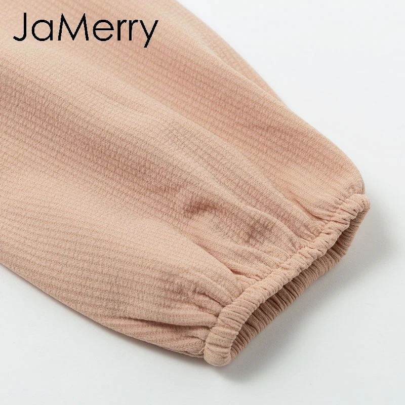 JaMerry, винтажное, водолазка, шикарное, женское, короткое платье, элегантное, с оборками, рукав-фонарик, женское, зимнее платье, повседневные, осенние платья
