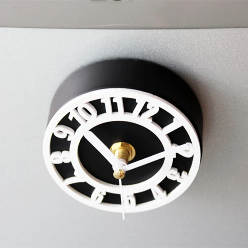 Милые цифры настенные часы креативные магнитные на холодильник свежие цвета