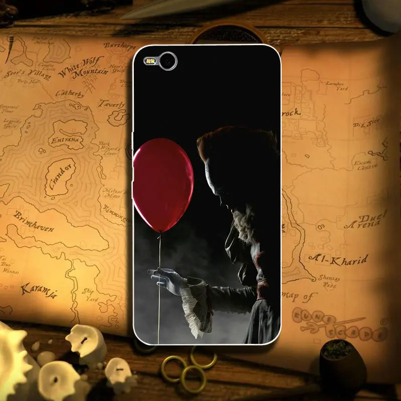 Soft Phone Cases for HTC U11 Desire 530 630 626 628 816 820 One A9 E9 M7 M8 M9 M10 Plus It Stephen Kings Pagliaccio Horror | Мобильные