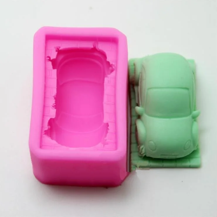 Стерео 3D грузовик автомобиль форма Силиконовое Мыло DIY Плесень ручной работы Свеча Ремесло Искусство Шоколадное Мыло изготовление плесень