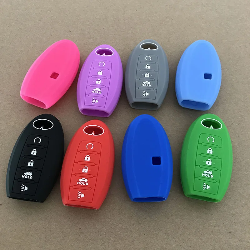 Силиконовый резиновый чехол для брелка с ключом защитный infiniti JX35 QX60 QX70 QX80 пульт