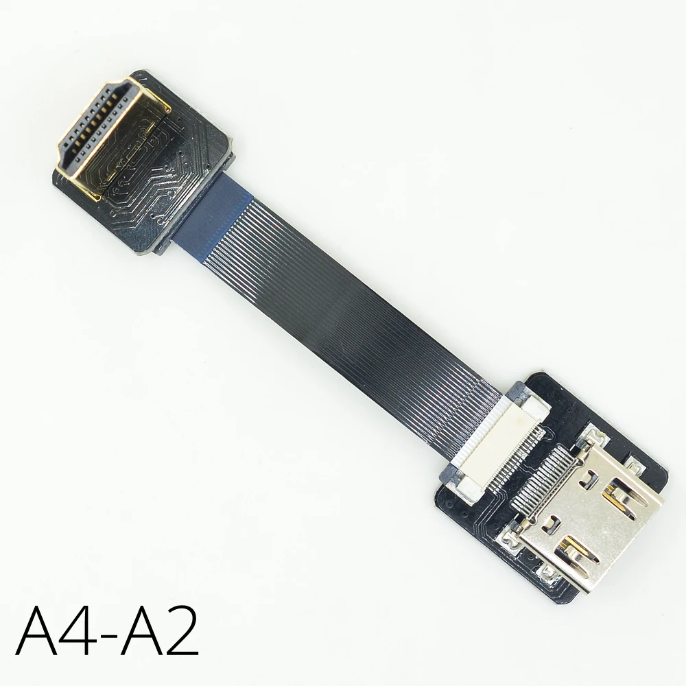 Женский кабель удлинитель плоский для монитора камеры|Кабели HDMI| |