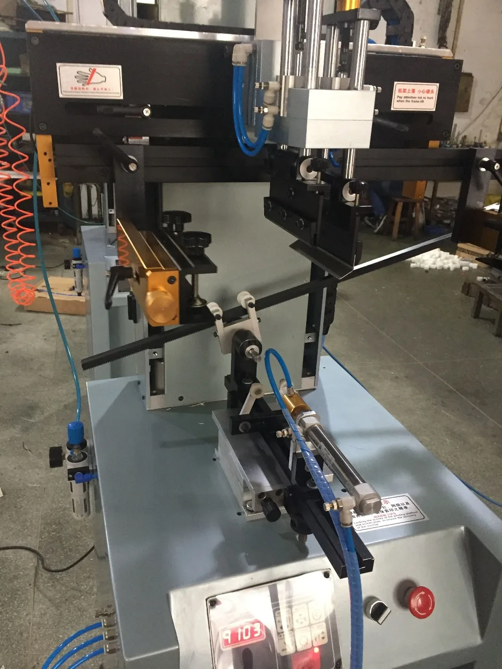 Машина для печати пластиковых стаканчиков, машина для печати труб pe, машина для шелкотрафаретной печати косметических трубок