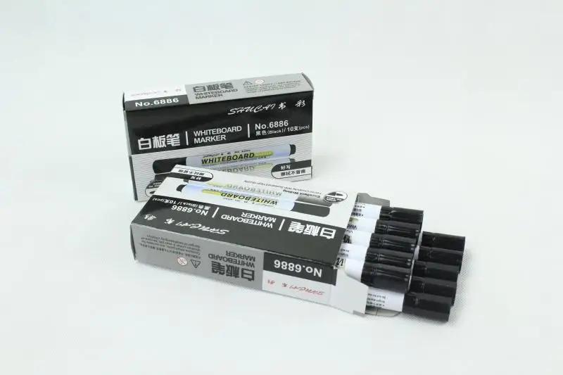 10 шт. маркер для доски красный/черный/синий/белый цвет | Канцтовары офиса и дома