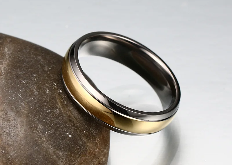 Обручальные кольца ZORCVENS обручальные из титана ювелирные изделия для мужчин и