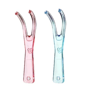 Стоматологические Инструменты держатель зубной нити, 1 набор, инструменты для ухода за зубами, прочная чистка зубов, дыхание свежего дыхания инструмент для ухода за полостью рта