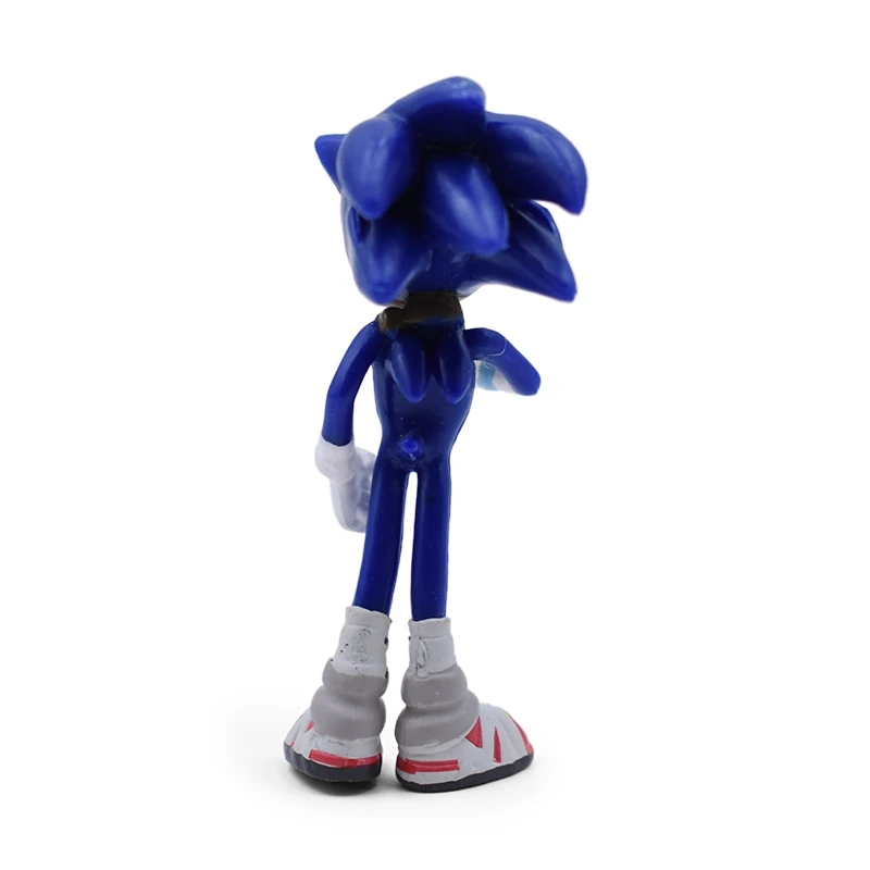 Sonic зубная щётка 6 шт./компл. кукла аниме Рисунок Игрушки 4st поколения бум Редкие Dr Роботник тени ПВХ игрушки для детей герои подарок 4-7 см