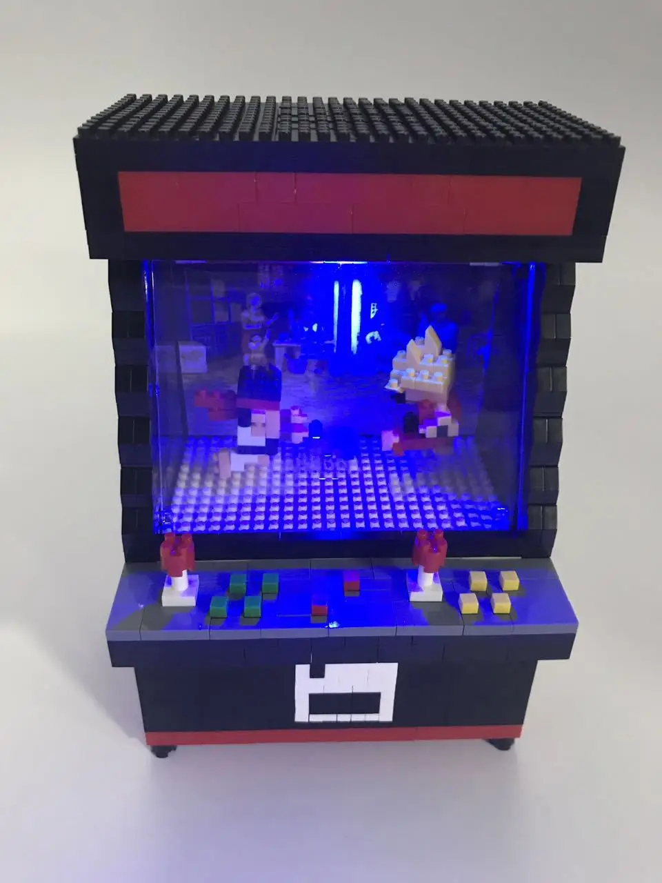 7808 led parts ZRK мини блоки мультфильм строительные игрушки боец Игровой Автомат модель НЛО Ловца пластиковые кирпичи Brinquedos игрушки для детей подарок 7808 - Цвет: 7808 led parts
